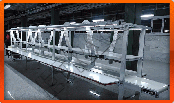 کانوایر مونتاژ لوازم خانگی کانوایر مونتاژ لوازم خانگی